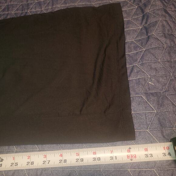 That's So Fetch Australia US Size 6 Wide Leg Side Cut out hearts black pants - Picture 11 of 12